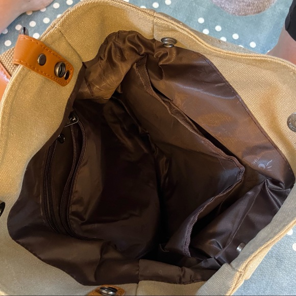 Convertible Canvas Bag/Backpack new without tags - Picture 8 of 16